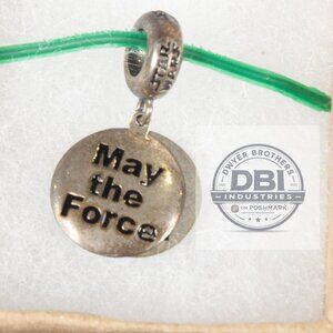 Pandora Star Wars May The Force Be With You Dangle Charm